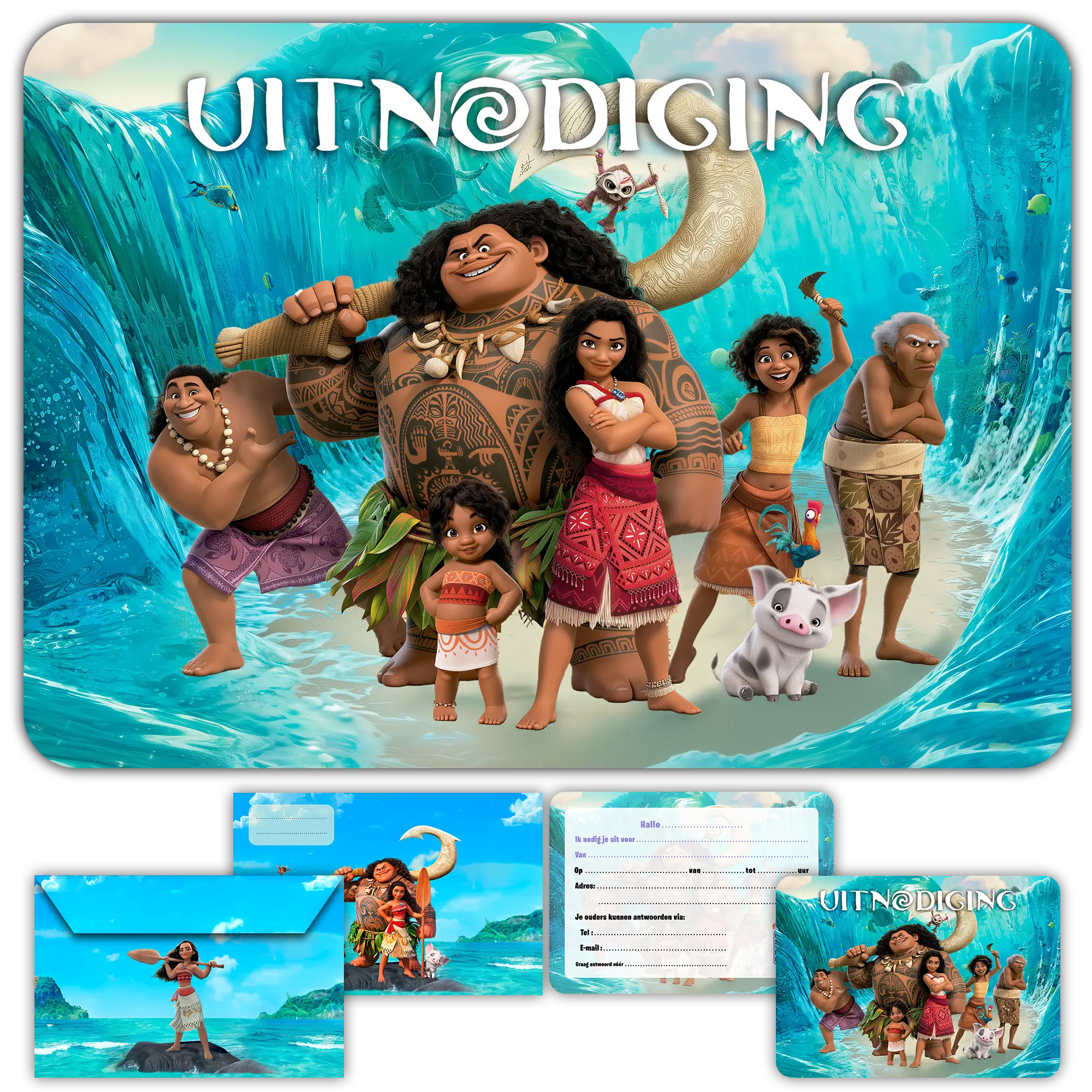 carte invitation anniversaire fille demon hunters kpop danse
